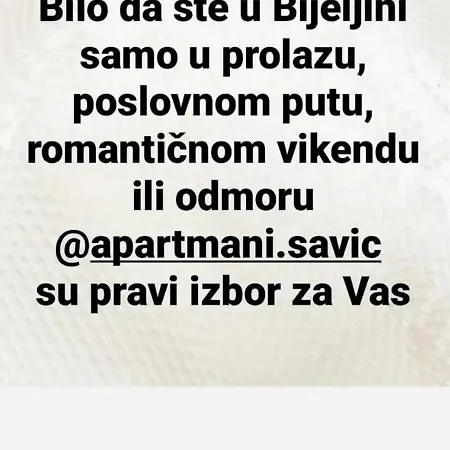 Apartment Savic 2 *